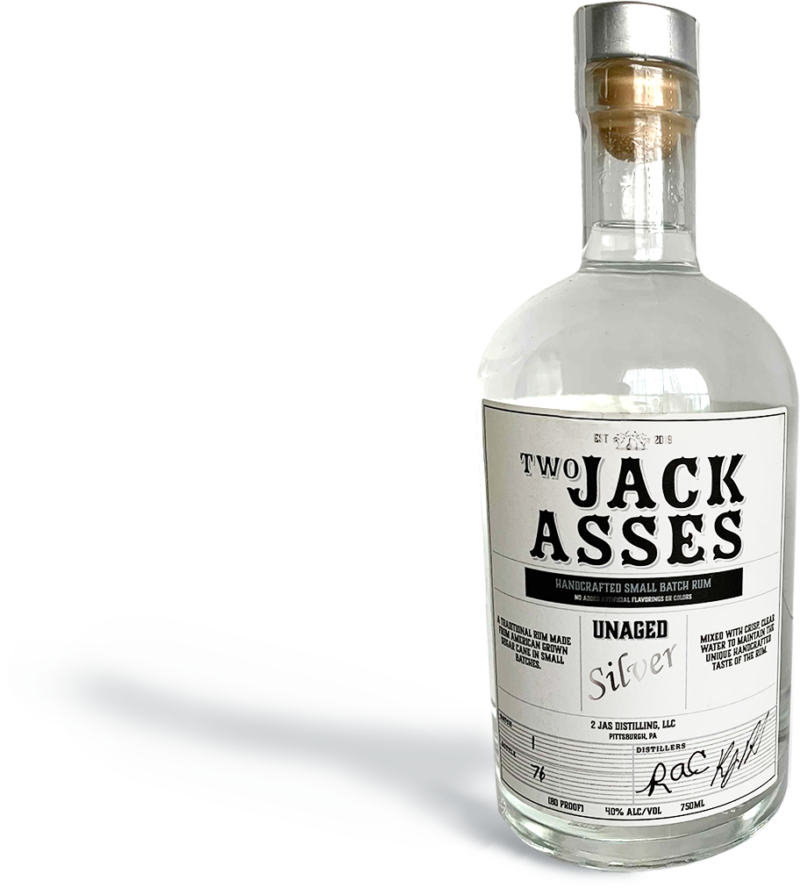 2 JAS Bottle Rum