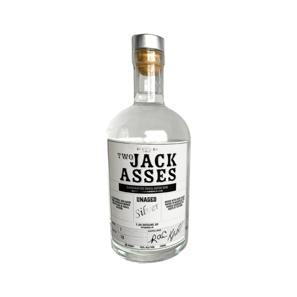 2 JAS Silver Unaged Rum